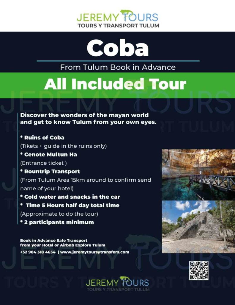 TULUM TOURS Y TRANSFERS BOOK TOUR EXPLORE TULUM
