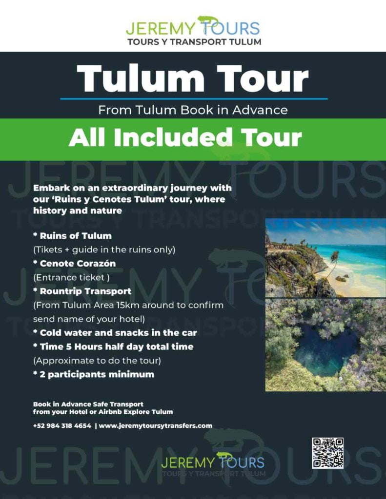 TULUM TOURS Y TRANSFERS BOOK TOUR EXPLORE TULUM