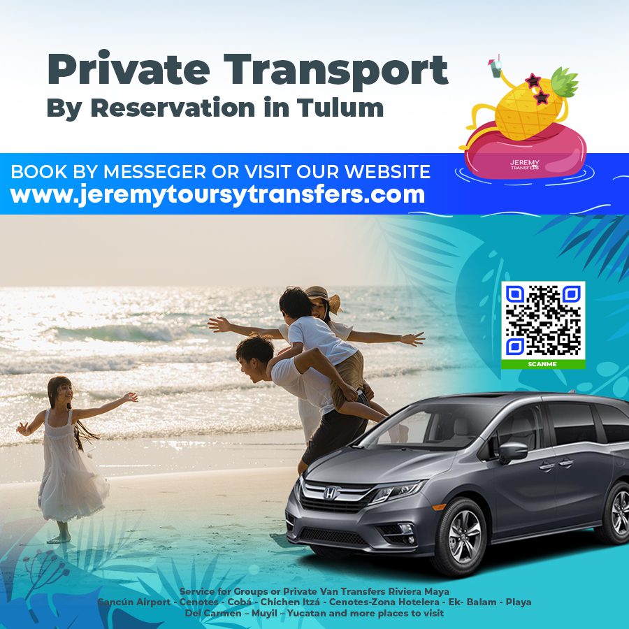 Transporte Tulum Jeremy Tours