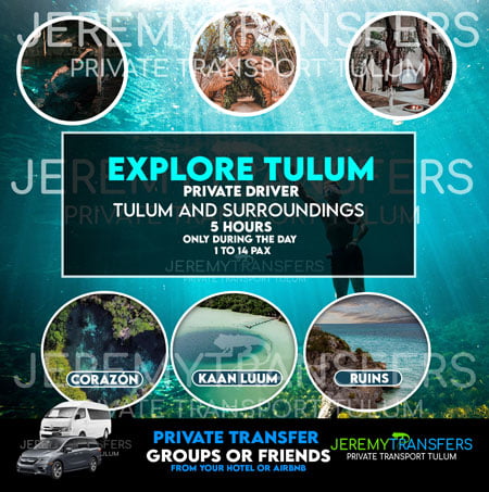 Explore Tulum private transport