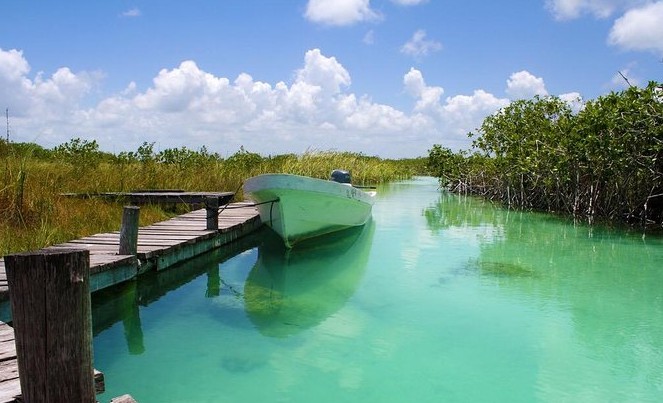 boat tour sian kan