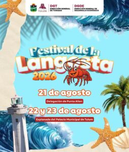 Read more about the article Tulum Announces the 2026 Lobster Festival with Activities in Punta Allen and Downtown Tulum